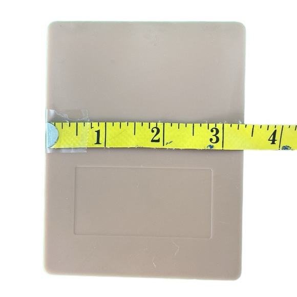 Mauve Pink 5 Piece Travel Mini Makeup Brush Set with Mirrored Case - Picture 9 of 16